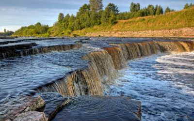 Красивые водопады в Ленинградской области — как добраться