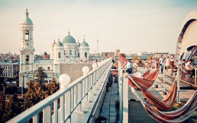 Рестораны и кафе Петербурга, где есть гамаки и качели