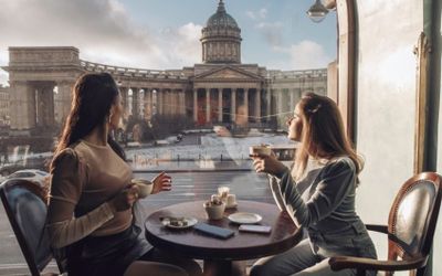 Кафе Петербурга, в которых можно укрыться от дождя